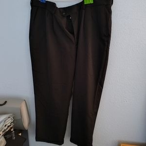 Men's black dress pants